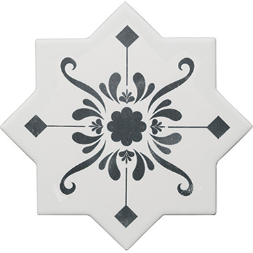 Star Dec. Stencil Navy 13,6x13,6
