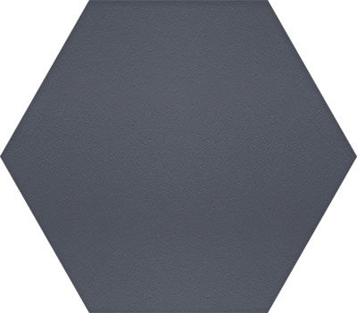 Manhattan Hex Indigo 15x17